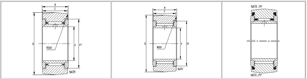 Yoke Type Track Roller Bearing Natr 5 Natr5 Natr5PP Bearing Nart5uur Cam Follower